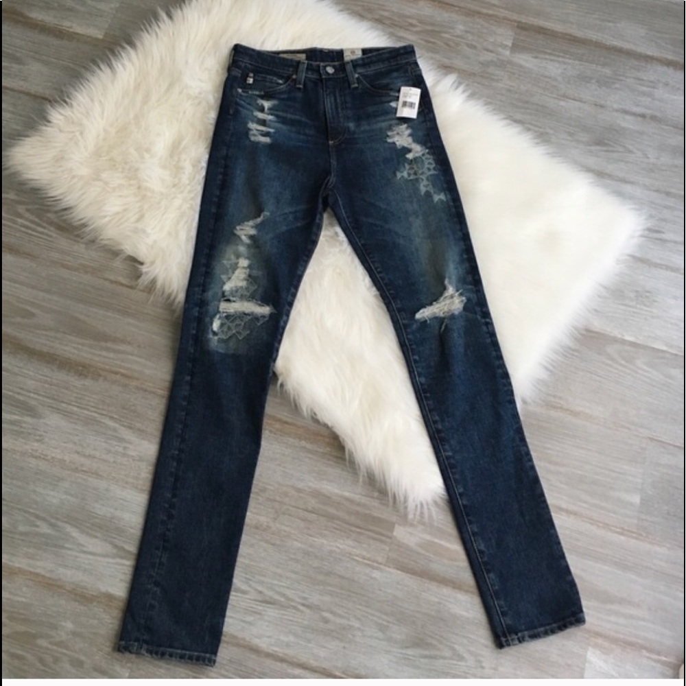 AG Sophia vintage high waisted jeans
